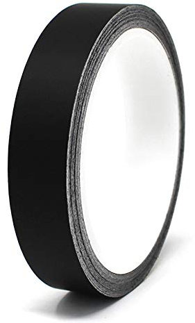 Finest Folia 10 Meter (0,89€/Meter) Matt Zierstreifen Auto Motorrad Boot Modellbau Basteln DIY Deko Dekorstreifen Seitenstreifen Klebestreife (Schwarz Matt, 20mm Breite)