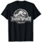 Jurassic World 2 Stone Cracked Classic Logo T-Shirt