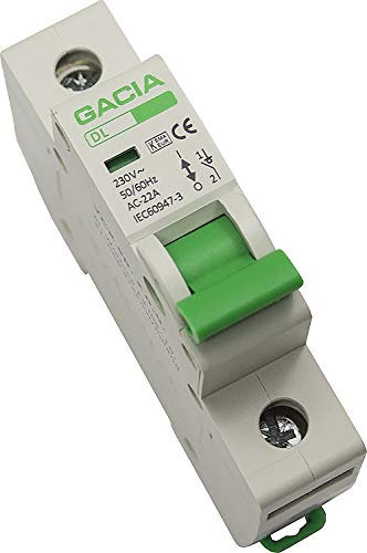 Leitungsschutzschalter LS-Schalter MCB Sicherungsautomat C16A 1P GACIA TÜV