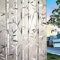 LEMON CLOUD 3D Vinilo Cristal para Ventanas Translúcida Decorativa Autoadhesiva Vinilo Bambú Patron Privacidad Estática Vinilos para Cristales Anti UV Oficina Casa 44,5x400CM