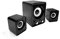 Accuratus 3610 USB Powered 2.1 Speakers Set (2 Satellite Speakers & Dedicated Subwoofer) - Black