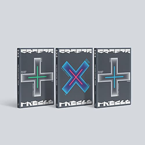 BIGHIT Ent. TXT - Chaos Chapter - Freeze Album + Extra Photocards Set (World+You+BOY version)