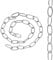 LEDSone Vintage Style Metal Chain – 100cm Iron Thread with 10x15mm Links Both-End Carabiners for Pendant Hanging, Safety Barriers, and Outdoor, Indoor & Garden Décor