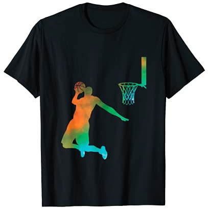 Basketball Trikot Vintage Basketballer / Basketballspieler T-Shirt