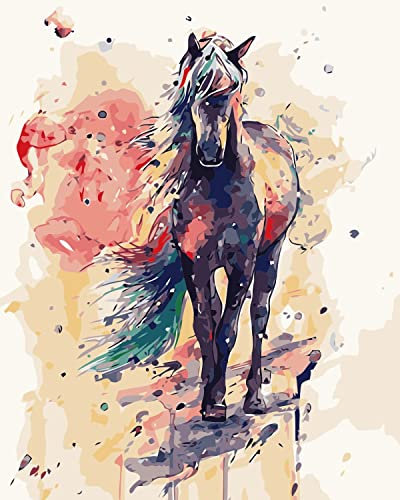YFWUQI Peinture par Numéro Adulte, Kit de Peinture à l'huile sur Toile Bricolage, Numéro d’art, Kit de Peinture Acrylique pour Loisir Créatif, Activite Détente, Décorations de Meubles