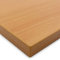 X57 Tischplatte 19mm Dekorplatte nach Maß Holzplatte melaminharzbeschichtet Spanplatte mit 2mm ABS Kante Umleimer (90x60cm. Buche)