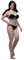 HiPlay TBLeague 1/12 Scale 6 inch Female Super Flexible Seamless Figure Body, Plump Body Type, Minature Collectible Action Figures T04A(Pale, Medium Bust)