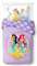 Jay Franco Disney Prinzessin Heart of Gold 100% Baumwolle Kinderbettwäsche-Set 135x200 cm Einzelbettgröße - Bettbezug + Kissenbezug 50x70 cm