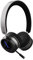 Alcatel ALE AH80 Bluetooth Headset - Hybrid Active Noise Cancellation, 40ms Low Latency, 75m Range, 45h Playback Time, Wireless Charging, Touch Control, Ideal for Work and Leisure
