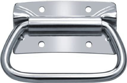 ingdaum® Fallgriff für Kisten (2 Stück) Kistengriff, Klappgriff für Kisten und Schränke (J204C MS)