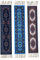 3er Set | schöne Teppich Lesezeichen | Orientalische Designs | Buch Lesemarken
