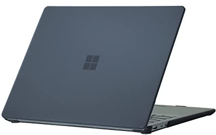 Se7enline Compatible with 2022 2021 2020 2019 15 inch Microsoft Surface Laptop Case for Surface Laptop 5/4/3 Model 1872/1873/1953/1979 Hard Shell Case,Matte Black