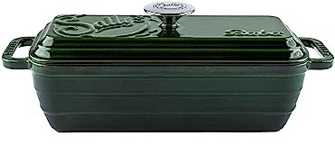 Sallys Gusseisen Brot- Backform Baba (Hunter Green Majolika)