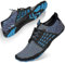 Herren Damen Badeschuhe Strandschuhe Wasserschuhe Schwimmschuhe Aquaschuhe Sommer Surfschuhe Barfußschuhe Schnelltrocknend(Blau,44 EU)