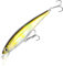 Major Fish Zander Wobbler Hecht Barsch Hardbait Flachläufer 10 cm (Gold Shiner)