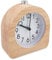 Newaner Réveil Matin à Piles Analogique Silencieux sans Tic-Tac, Bois Rétro, Lumineux de Voyage, Horloge à Aiguilles Classique avec Fonction Snooze, pour Famille et Bureau