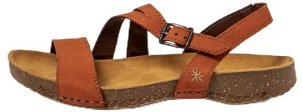 ART 1045 I Breathe Flache Sandalen für Damen, Dunkel orange, 41 EU