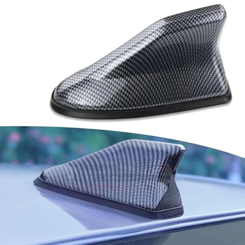 TYEQGUGR Car Shark Fin Aerial, for Lexus ES330 Rx300 Rx330 Rx350 Rx400h, ABS Roof Style AM/FM/DAB Radio Signal with Adhesive Base Replacement Accessories,D