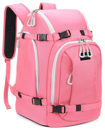 MIGGEEY Sac à Chaussures de Ski Avec Compartiment pour Casque et Bottes [50 L] - Sac à Dos Multifonction Avec Fonction Bandoulière