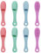 8 Pezzi Spazzola Pulizia Viso in Silicone, Spazzola Viso Pulizia, Morbido Viso Pulizia Pennello, Esfoliazione Del Viso Massaggio Pulizia Dei Pori Esfoliazione Dei Punti Neri