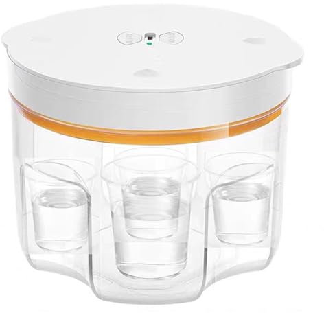 XDTKJDZ Maschine Zum Entfernen Von Harzblasen, Kompakte Airless-Maschine Für Epoxidharz, Fassungsvermögen 2000 Ml, Knopfbedienung, Steuerung, Umschalten, Für Silikonharzformen, Kunsthandwerk