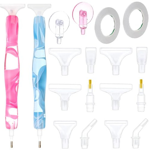 Acuiwer 5D Diamant Painting Stifte Set für DIY Malerei, Bastelwerkzeug (2-SET)