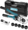 Profi Presszange Kupferrohr V-Kontur mit Rohrabschneider, Handpresszange Kupferrohr Presszange Verbundrohr mit V12 V15 V18 V22 V28 für Kupferrohr Und Verbundrohr