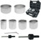 Greywolf Hole Saw Kit, 9 Pieces Carbide Grit Edge Hole Saws, Diamond Hole Saw for Tile, Glass, Ceramic, Stone, Granite, Marble (22-73mm)