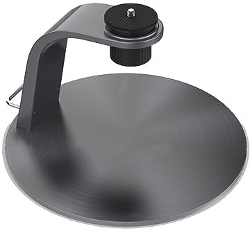 ADERFETBI Projector Stand Projector Desktop Bracket Home Projector Bracket Table Top Free Punching with Metal Tray Base Bracket Dj Laptop Stand