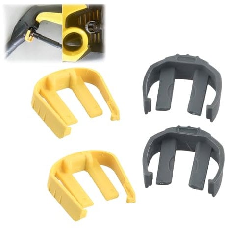 Parts for Karcher Clip for Karcher Hose Clip, 4Pcs Car Washer C Clip for Karcher K2 for Karcher Pressure Washer Spares Accessories, Car Home Pressure Power Washer Trigger Gun C Clip for K2 K3 K7