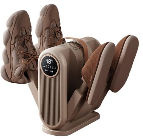 Protoence Sèche-Chaussures Portable | Désodorisant À Séchage Rapide Avec Minuterie Intelligente - Séchoir À Chaussures Chauffant Pour Bottes - Pour Maison Voyage Ski Sneakers Gants