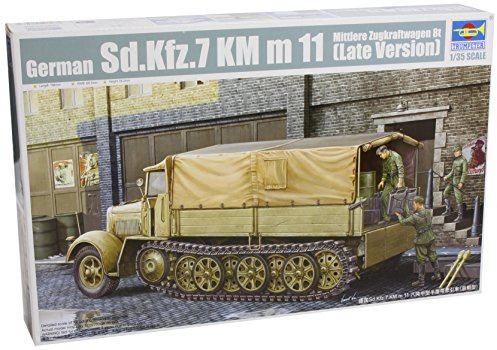 Trumpeter 01507 Modellbausatz German Sd.Kfz.7 Mittlere Zugkraftwagen8t Late Version