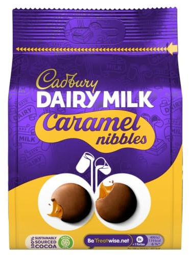 Cadbury Caramel Knabbereien 120G