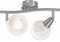 globo 28 cm Wandstrahler Elliott in Nickel matt, silber, 54341-2