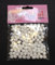 arkCRAFT KID 0040 Pompons, 7 mm, Weiß, 100 Stück