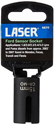 Laser Tools 6870 Zylinder Kopf Temperatur Sensor socket- 15 mm