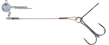 Balzer Hecht-System mit Screw jighead, 6,5cm 15 g