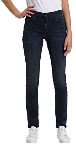 Cross Jeans Damen Anya P 489-136 Slim Jeans, Blau (Blue Black 159), W30/L36 (Herstellergröße: 30/36)