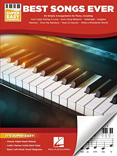 Best Songs Ever - Super Easy Piano Songbook (English Edition)