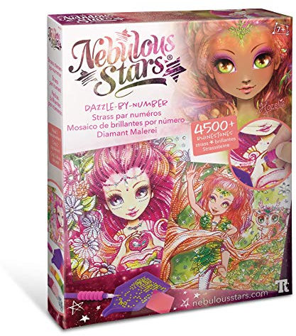 Nebulous Stars NS11125 Strass nach Zahlen - Wald Diamond Forest Creative Set-Beautiful Images with Rhinestones-Similar to Painting by Numbers Principle-Girls Age 7 +, Colourful