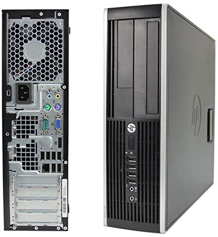 PC Computer Desktop HP Compaq 6200, Windows 10 Professional, Intel Core i3-2100, Memoria Ram 4GB DDR3, Hard Disk 250GB (Ricondizionato)