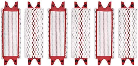 Fransande Lot de 6 têtes de Balai Plates en Microfibre compatibles avec Vileda Ultramax