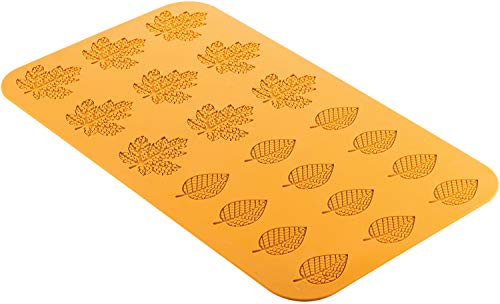 BOSCO - SILICONE MOULD N.21 FOGLIE 71X69 H1 MM - 60X37 H1 MM
