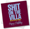 Lustige Villa Fußball Geburtstagskarte für Sohn, Witz Geburtstagskarte für Bruder, Aufzieh-Karte für Vater, Onkel oder Freund oder einfach nur einen Fan von Aston, Great Banter Card, S on The Villa