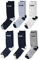 Levi's Kids Unisex Lhn Box Tab High Cut 6pk Bl0269 Strumpfwaren, Dress Blues, 35 EU