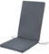 SOFTILLO Waterproof High Back Chair Cushion With Ties 120x45x4cm | Indoors/Outdoors Patio Seat Pad Cushion For Garden Chairs, Loungers, Recliner, Relaxer | Water-Resistant Material |Graphite
