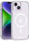 Case-Mate Tough Clear Plus MagSafe Case protective cover compatible with Apple iPhone 14 Plus case clear [Recycled material | 15ft drop protection | Integrated MagSafe charging ring] - Clear