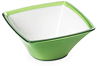 OMADA Design, Kleine Schüssel, 0,5 l, aus bruchsicherem Acryl, spülmaschinenfest, Linie Square