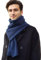Prettystern Yak-Wolle und Lamm-Wolle luftig Warm Strick-Schal Winter-Schal Kaschmir Stola für Herren Damen Schwarz dunkelblau