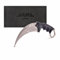 JARL Karambit Trainer CSGO Messer - Nicht Scharf aus Edelstahl - Geschenk für CS:GO-Fans Mit Premium-Box - Stumpf Outdoor Practice Knife & Sammlung